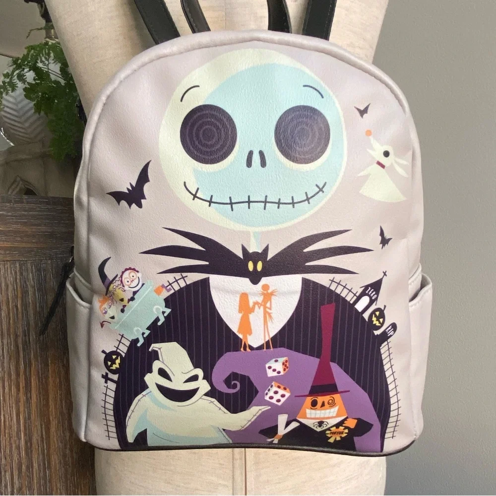 Disney Danielle Nicole Nightmare‎ Before Christmas Mini Backpack Jack Loungefly